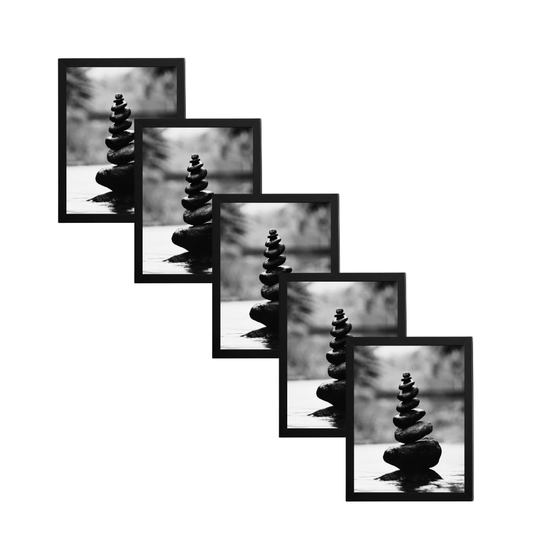 Dev Aastha A4 Size Photo Frame for Wall - 8x12 Inch Wooden Photo Frames for Wall Decoration