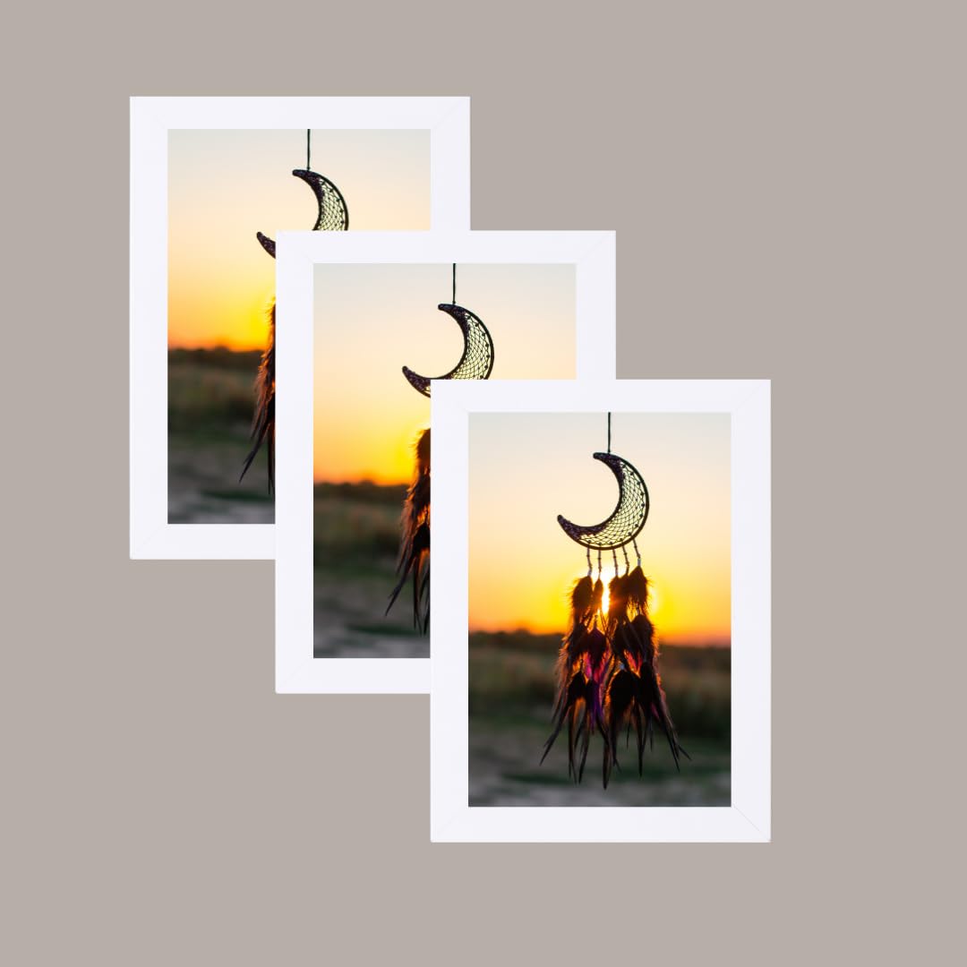 Dev Aastha A4 Size Photo Frame for Wall - 8x12 Inch Wooden Photo Frames for Wall Decoration