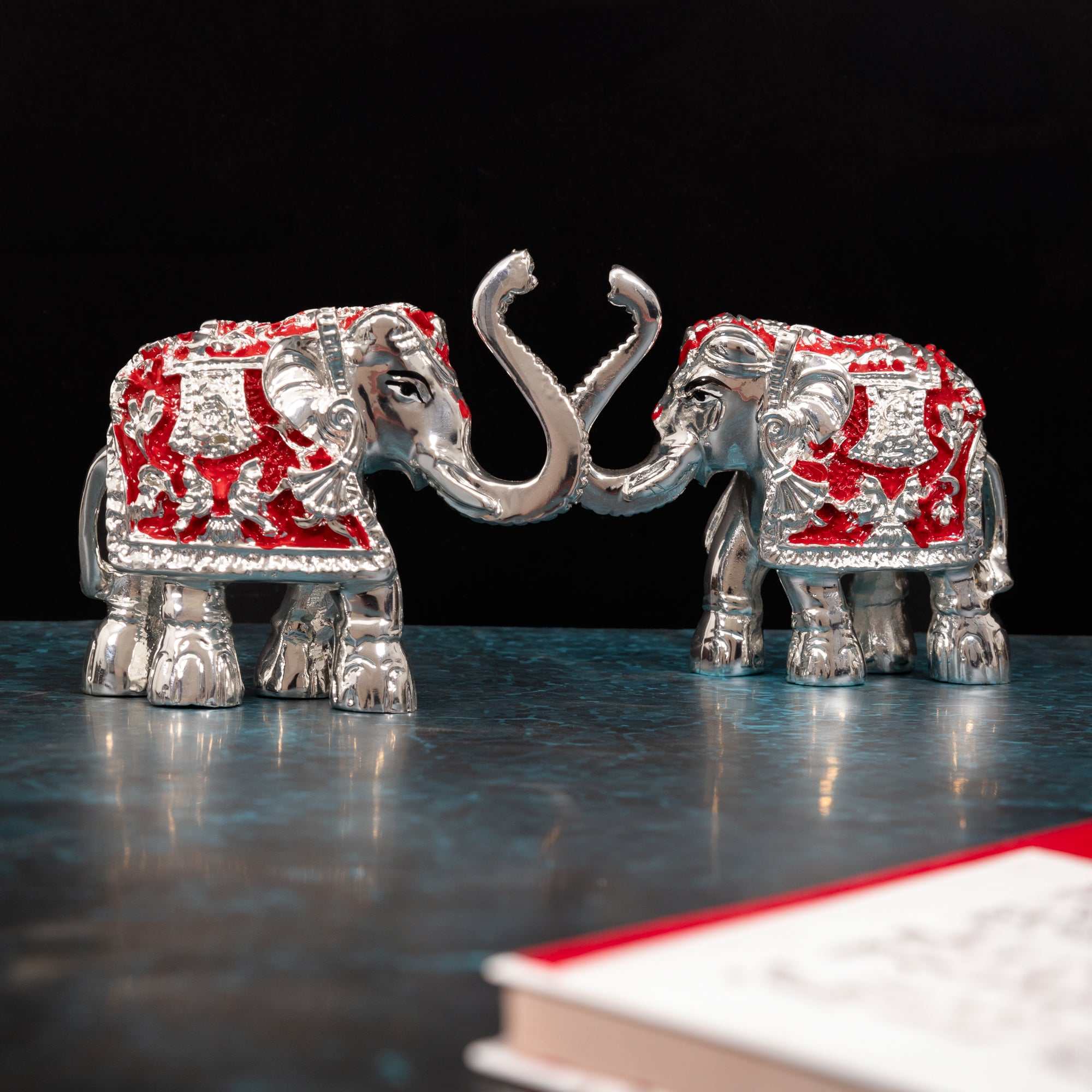 silver elephant idol