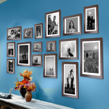 Dev Aastha Photo Frame For Wall | Wooden Frames For Wall Decor | Rectangular Photo Frame For Home/Office | Pack-16